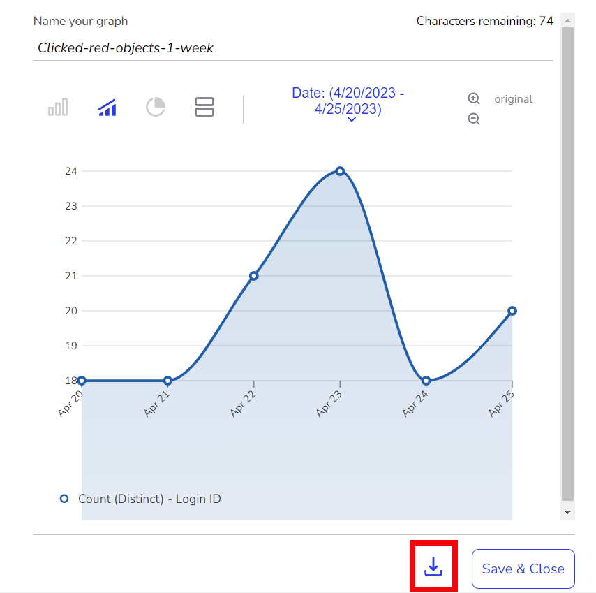 query line graph download