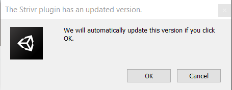 dialog update version